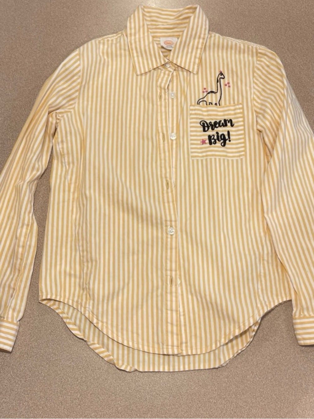 Wonder nation, girls, button-down shirt size 7/8